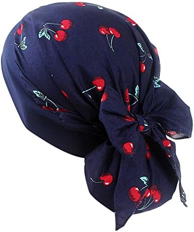 כובע טורבן לנשים הדפס פרחוני אתני כיסוי אפריקני עטוף כובעים