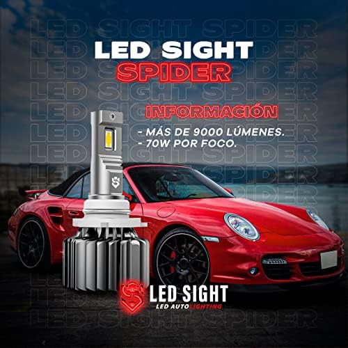 נורות LED עכביש עכביש, 24000LM, ערכת המרה של Lumen Lumens High Lumens, 70W לפי נורה, קנבוס מוכן,