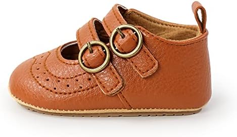 נעלי תינוקות תינוקות מרי ג'יין דירות עם Bowknot מתכוונן ללא החלקה נעלי עריסה עור יחיד פו נעלי עריסה