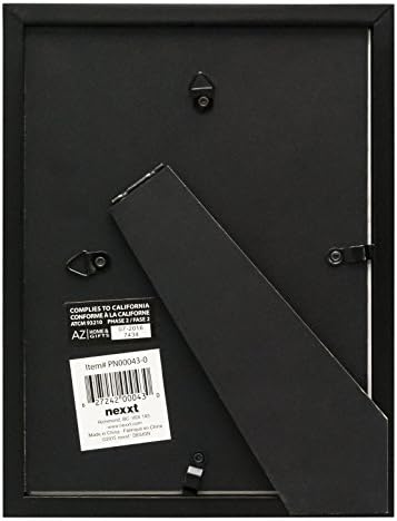 מסגרת תמונה של קירגרס סוהו עץ, מחזיקה תמונה 5 על 7 אינץ ', שחור