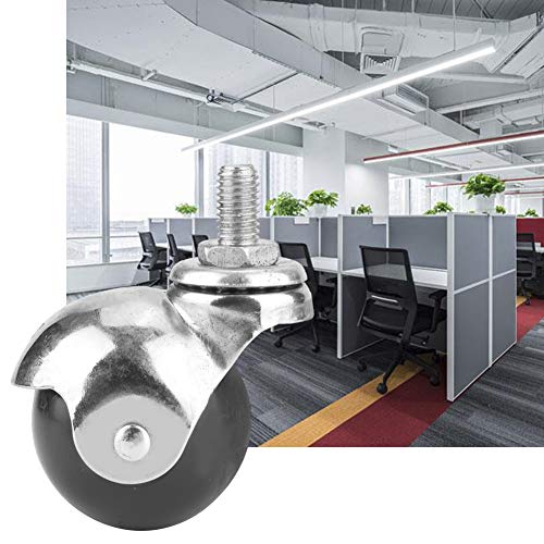 גלגלי כדור, גלגלים חזקים הנושאים PVC חוזק גבוה לספסל עבודה לפרויקט שולחן קפה DIY