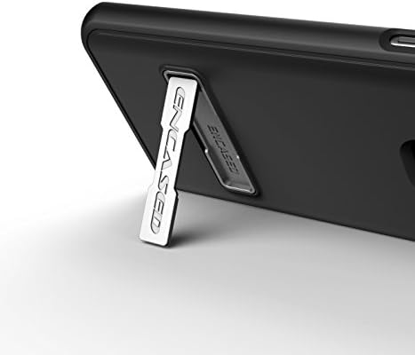 מארז חגורת Galaxy S9 פלוס עטוף עם עמדת קיקטנד וקליפ נרתיק, כיסוי מעטפת קומבו דק במיוחד עם עמדת מתכת עמידה עבור