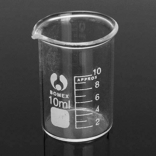 Fxixi 7pcs 5 10 25 50 100 150 250 מל סט כוס בורוסיליקט בורוסיליקט בורוסיליקט מזכוכית מזכוכית מדידת מעבדת מעבדה