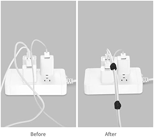 רצועות כבלים לשימוש חוזר של כבלים לשימוש חוזר, Trilancer 8''x0.5 '' קשרים ארגוניים של חוט תיל דק