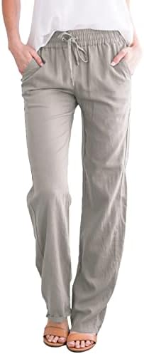 בתוספת גודל יוגה מכנסיים קצר נשים מוצק ישר מוצק אלסטי מכנסיים ארוך יוגה מכנסיים עם כיסים לנשים בתוספת