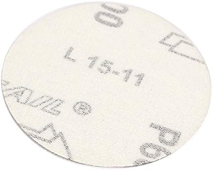 X-deree 3 אינץ 'DIA 600 דיסק מלטש חצוף נייר זכוכית נוהר 50 יח' לכלי מתנדנד (Disco de lija de 600 pulg.