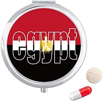 מצרים המדינה דגל שם גלולת מקרה כיס רפואת אחסון תיבת מיכל מתקן
