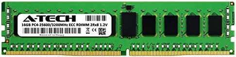 החלפת A-Tech 16GB לסמסונג M393A2K43DB3-CWE-DDR4 3200MHz PC4-25600 ECC רשום RDIMM 288-PIN 2RX8 1.2V-מקל