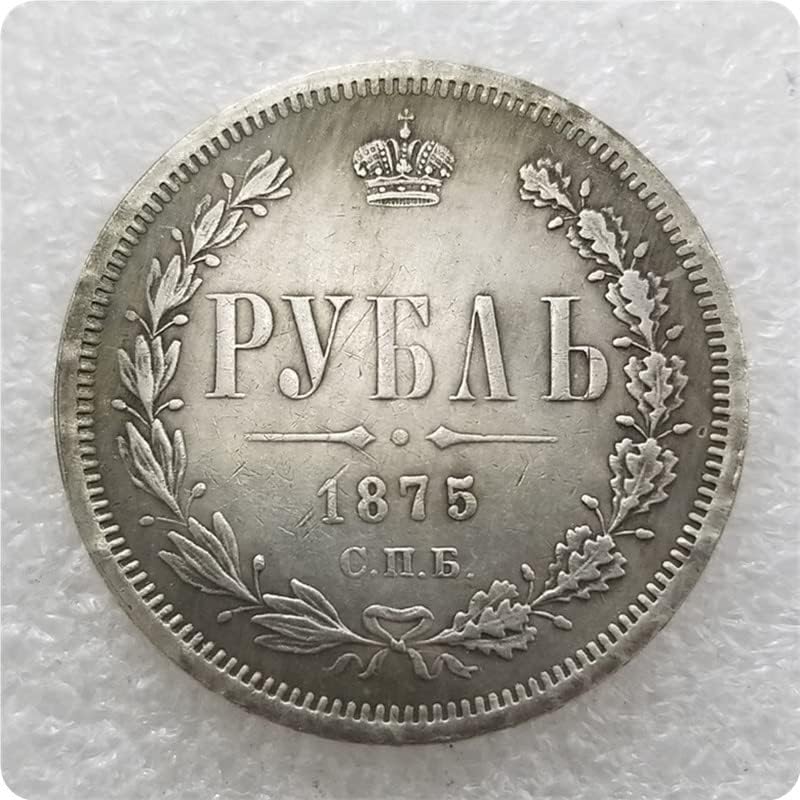 Avcity Russia 1867, 1868, 1869-1874, 1875, 1876 רוסיה 1 רובל דולר דולר דולר