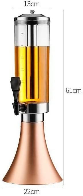 ג'הה 3 ליטר צ'ילר שולחני ומגוון בירה מתקן משקאות עם מוט צינה של צינור קרח למסעדת בר מסיבות