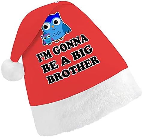 אני הולך להיות אח גדול חג המולד כובע לשנה חדשה חג מסיבת קוספליי