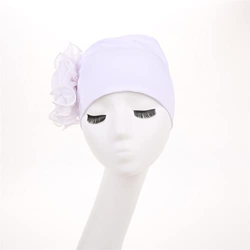Yyaojhao Chemo כובעי טורבן לנשים - כובעי עטיפת ראש פרחים אלסטי