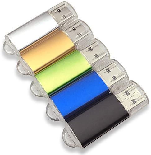 פלאש כונני 2.0 מתכת מפתח חבילה של 5 צבעים