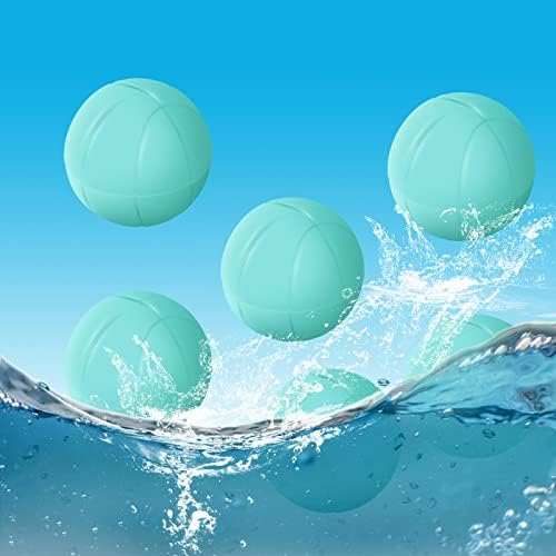 בלוני מים לשימוש חוזר, כדור התזת מים סיליקון רך, כדורי מים פצצת מים למבוגרים וילדים פעילויות חיצוניות משחקי