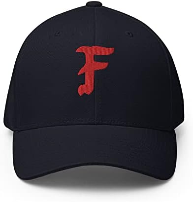 תצפיות קדימה קבוצת F לוגו כובע Flexfit, תצפיות קדימה קבוצת F כובע טוויל מובנה רקום