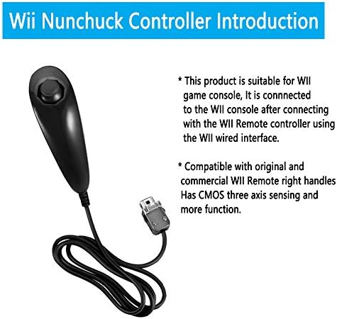 בקר Lactivx Wii, Wii Controller Remote ו- Nunchuck 1 Pack תואם למארז הסיליקון עבור Wii Wii U