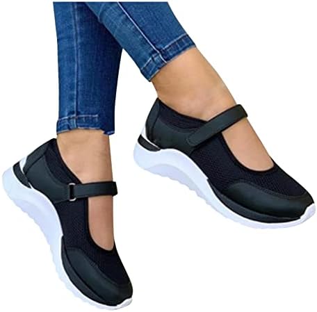 נעלי ספורט לנשים ספורט נושם ספורט ספורטיבית מזדמנת על נעלי ריצה נוחות פלטפורמה רכה סנדלים רומאים הנעלה