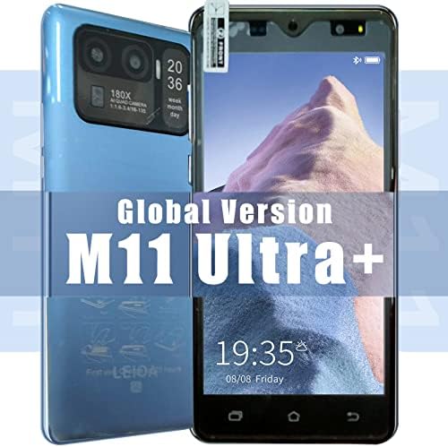 M11 טלפון חכם Ultra לא נעול אנדרואיד 1+4 גרם זיכרון RAM 5.5 אינץ 'מסך טיפת מים GPS QU0