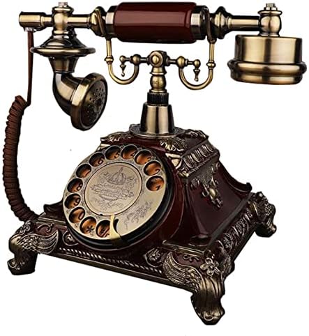גאוני סיבוב טלפון קבוע סובב חיוג טלפונים טלפונים לקווי טלפון למלון בית משרדים עשוי מאירופה בסגנון