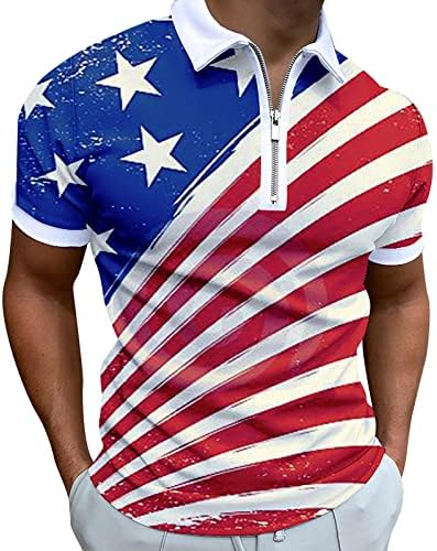 BMISEGM גברים קיץ חולצות T דגל אמריקאי לגברים חולצה פטריוטית לגברים 4 ביולי שרירים דחו חולצות צבעוניות