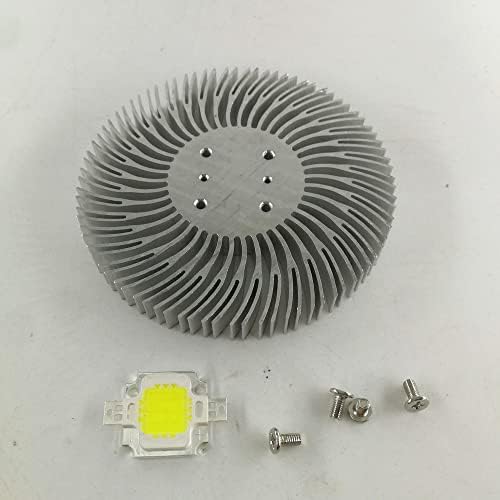 LED עגול רדיאטור קירור רדיאטור אלומיניום 10W רדיאטור כיור חום לרדיאטור מנורה ביתית להחלפה - ניתן להחלפה