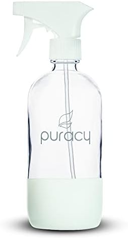 סט בקבוקי זכוכית אינפיניטי של Puracy, בקבוק ריסוס זכוכית 16 גרם, בקבוק משאבת סבון יד דקורטיבי, ערכת זכוכית