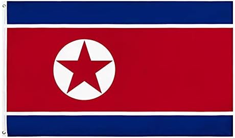 Stormflagchina Asia Laos Flag 3x5ft פוליאסטר 90 גרם עם לריזות פליז ותפור כפול