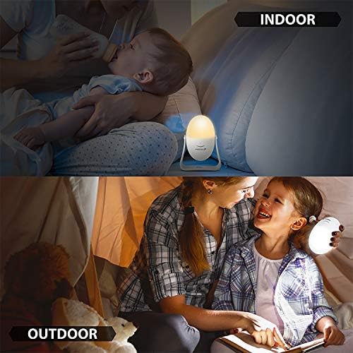 פוסמון לילה אור לילדים-עד 150 שעות , לנער לנער צבע אור עם מגע שליטה, ניתן לעמעום מנורה שליד המיטה ליילוד