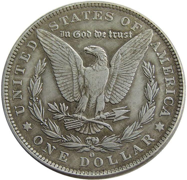 מטבע סילבר דולרי סילבר ארהב מורגן דולר עותק זר מטבע זיכרון 05