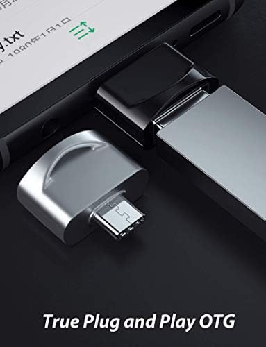 USB C נקבה ל- USB מתאם גברים תואם ל- Samsung Galaxy S20 Ultra שלך עבור OTG עם מטען Type-C. השתמש במכשירי
