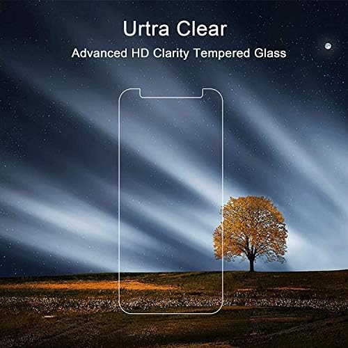 מגן מסך זכוכית סינהאנקר תואם לאייפון 11 / אייפון אקס-אר, זכוכית מחוסמת בגודל 6.1 אינץ ' 4 חלקים
