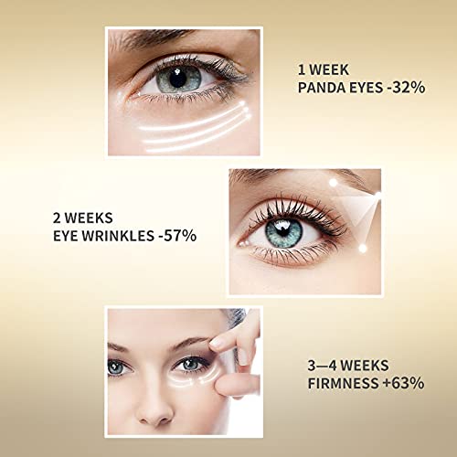 קרם עיניים אנטי מזדקן עם מוליך, פפטיד וקולגן תחת קרם טיפול בעיניים עם חומצה היאלורונית רטינול ותמצית