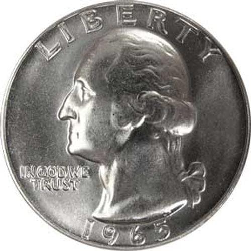 1965 SMS Special Mint Set Washington Quarter Coin Coin