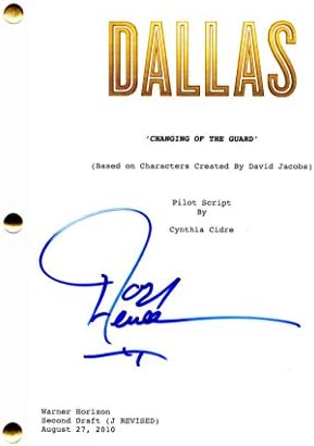 ג'וש הנדרסון חתם על חתימה - דאלאס 2012 תסריט טייס מלא - ג'ורדנה ברוסטר, לארי האגמן, לינדה גריי, ג'סי מטקאלף,