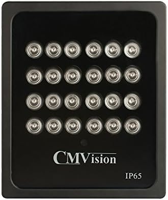 CMVision IRP24-850NM WIDEANGLE 24 PC כוח LED LED מערך IR Illuminator