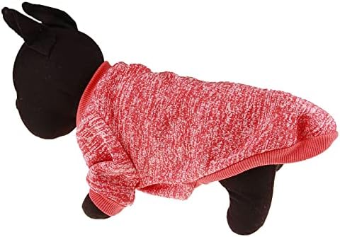 בגדי חיות מחמד לכלבים קטנים נקבה 1 חלקים סוודר כלבים תלבושת כלב חורפ