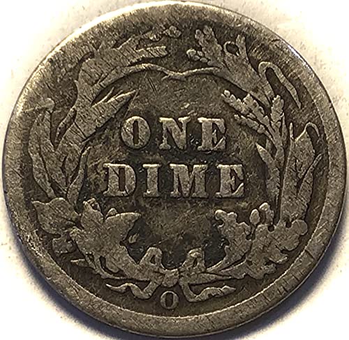 1908 O Barber Silver Dime מוכר טוב מאוד