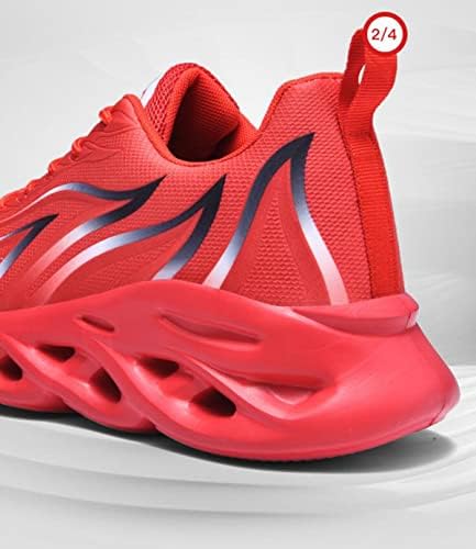 נעלי ריצה לגברים רשת אוויר נושמת נעלי ספורט אתלטיות נושמות מאמני אופנה כושר נעלי ספורט מזדמנים נעלי