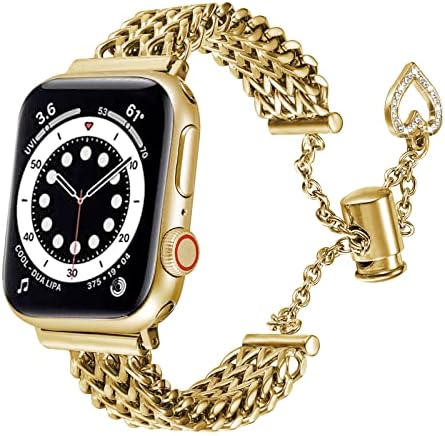 רצועת צמיד טומי תואמת להקות Apple Watch 38 ממ 40 ממ 41 ממ 42 ממ 44 ממ 45 ממ 49 ממ נשים IWatch