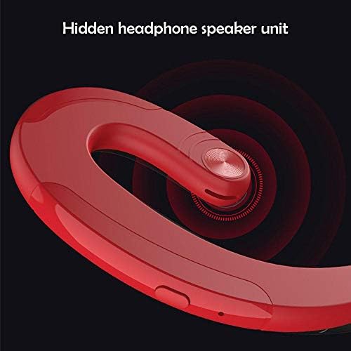 TechCode אוזניות אלחוטיות TWS, הולכת עצם אוזניות Bluetooth אלחוטיות ללא כאבים באוזן אוזניים אוזניות