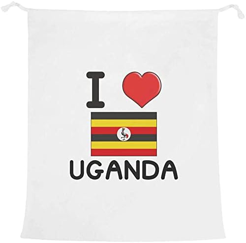 אזידה' אני אוהב אוגנדה ' כביסה/כביסה / אחסון תיק