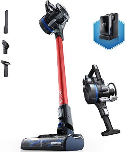 Hoover OnePwr Blade Max Multi Surface שואב אבק מקל אלחוטי, קל משקל, BH5332V, אדום