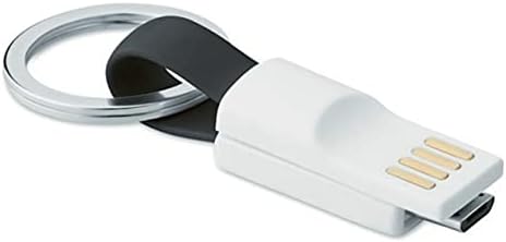 כבל Goxwave תואם למוטולה מוטו ניצנים 100 - מטען מחזיק מפתחות מיקרו USB, טבעת מפתח מיקרו USB