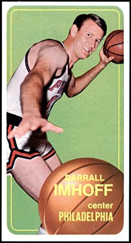 1970 Topps 57 Darrall Imhoff Philadelphia 76ers NM/MT 76ers UC Berkeley