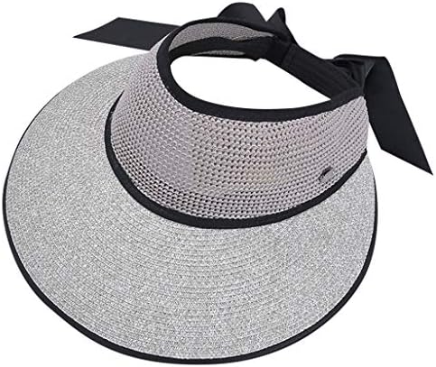נשים קש שמש כובעי רחב ברים קוקו כובע מתקפל נסיעות קש כובע שמש מגן דיג טיולים מגן שמש כובעים