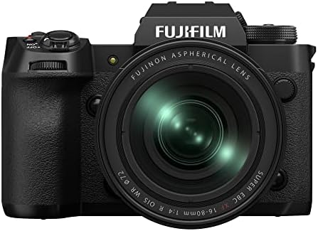 פוג ' יפילם אקס-ה2 מצלמה דיגיטלית ללא מראה 16-80 מ מ עדשה קיט-שחור