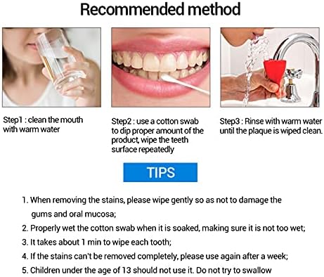 שיניים צ'ואנאאו מלבנת שיניים מהות נוזלית היגיינת דרך הפה נקה הכתם להבהיר שן
