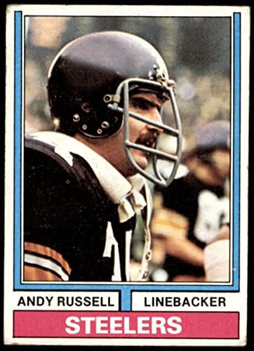 1974 Topps 410 אנדי ראסל פיטסבורג סטילרס VG Steelers
