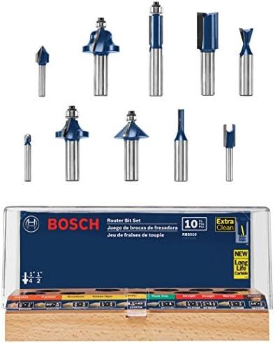 Bosch RA1181 שולחן נתב Beschtop ו- RBS010 1/2 אינץ