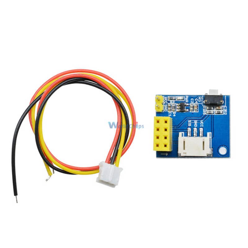 ESP8266 ESP-01 ESP-01S RGB Controller Controller מודול למודול Arduino IDE WS2812 טבעת אור אלקטרונית חכמה